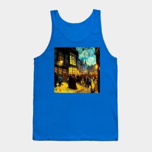 Starry Night in Diagon Alley Tank Top